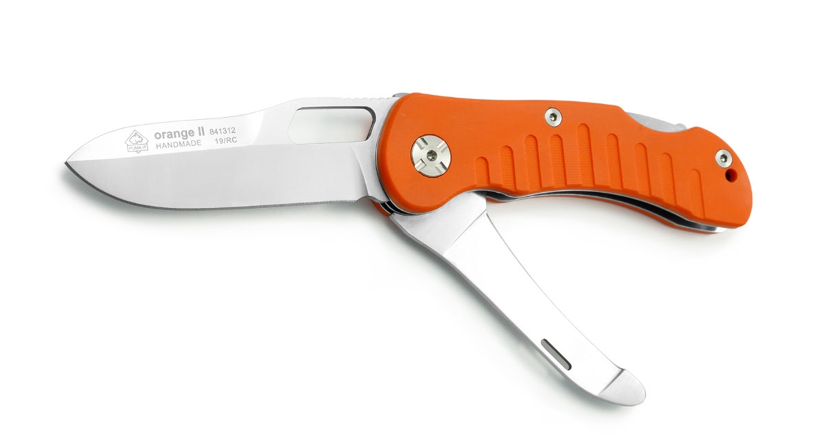 Puma IP Hunting Folder Orange II Pocket Knife