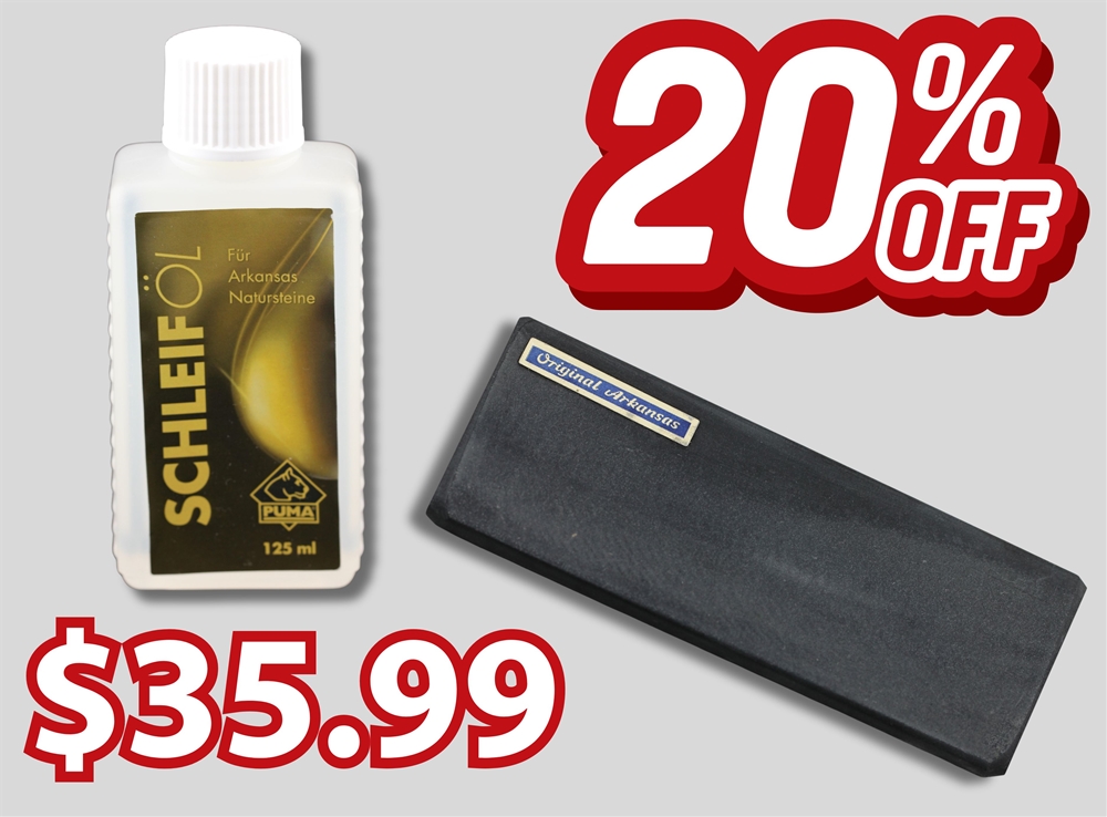 Save 20% Add Puma Sharpening Set to Your Order