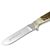 Puma Jagdnicker 240 Stag Horn German Made Hunting Knife with Green Leather Sheath