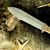 PUMA Knives Robuster Walnut Wood German Made Fixed Blade Hunting Knife with Leather Sheath