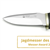 Puma Saubart Grenadill Wood German Made Hunting Knife with Leather Sheath