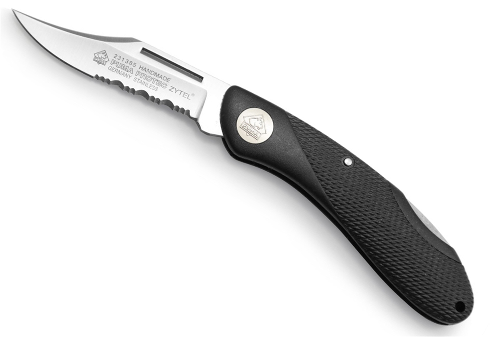 PUMA Protec Zytel German Made Folding Hunting Knife (Puma Rarities)