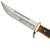 Puma SGB Trail Guide Brown Jigged Bone Hunting Knife with Leather Sheath