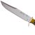 Puma SGB Bowie Brown Jigged Bone Hunting Knife with Leather Sheath