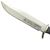 Puma SGB Bowie Black G10 Hunting Knife with Leather Sheath
