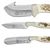 Puma SGB Trophy Care Set White Bone Knife Set with Leather Sheath