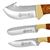 Puma SGB Trophycare Knife Set Pakkawood with Leather Sheath