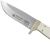 Puma SGB Elk Hunter Smooth White Bone Hunting Knife with Leather Sheath