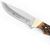 Puma SGB Deadwood Canyon Brown Jigged Bone Hunting Knife with Leather Sheath