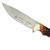 PUMA SGB Teton Zebra Wood with Leather Snap Over Sheath & Sharpening Tool