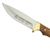 PUMA SGB Teton Zebra Wood with Leather Snap Over Sheath & Sharpening Tool