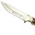 PUMA SGB Teton Zebra Wood with Leather Snap Over Sheath & Sharpening Tool