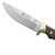 PUMA SGB Teton Zebra Wood with Leather Snap Over Sheath & Sharpening Tool