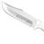 Puma SGB Big Bear Bowie White G10 Hunting Knife with Leather Sheath