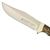 PUMA SGB Big Bear Zebra Wood Hunting Knife with Molded Leather Sheath