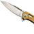 Puma TEC One-Hand Titanium Bronze Finish Folding Knife with Clip